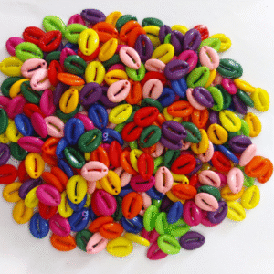 Dark Pastal Colour Artificial (Plastic) kodi/Cowrie for Craft, Jewllery, Bracelet, Rakhi, Embroidery Work 200 Piece 