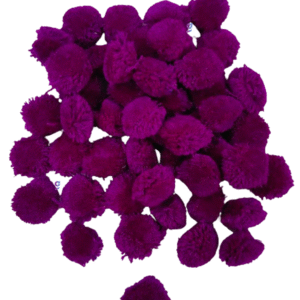 Pom Pom Balls small size,200 Pieces Pom Pom Balls for Arts, Craft and Handicrafts woollen, Purple