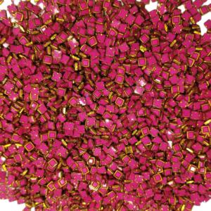 Kundan stone For Jewellery making, Bangles Embroidery Craft & Cloth Works, Plastic Square Kundan 4x4mm, 500 pieces, Pink